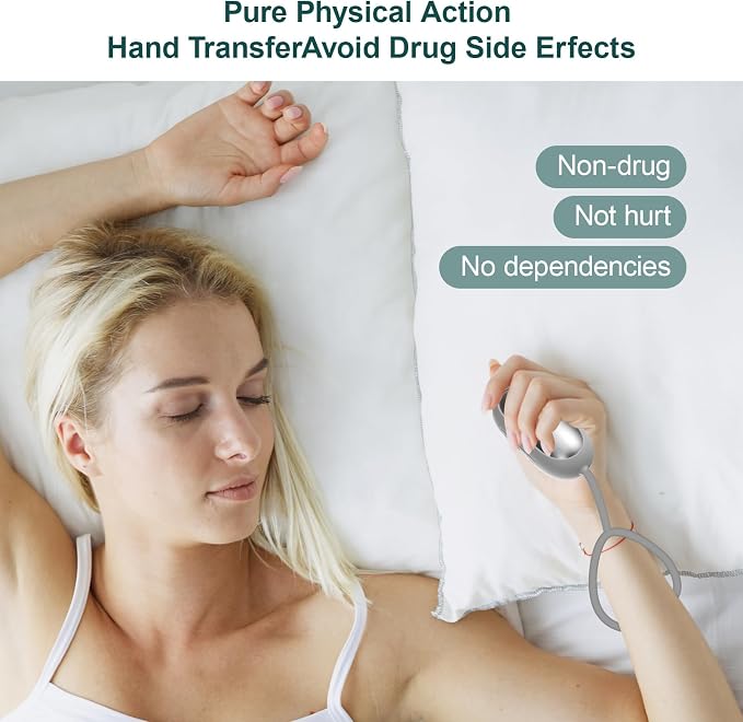 Sleep Aid Device, Micro-Current Sleep Instrument Anxiety Device, Portable - Image 6