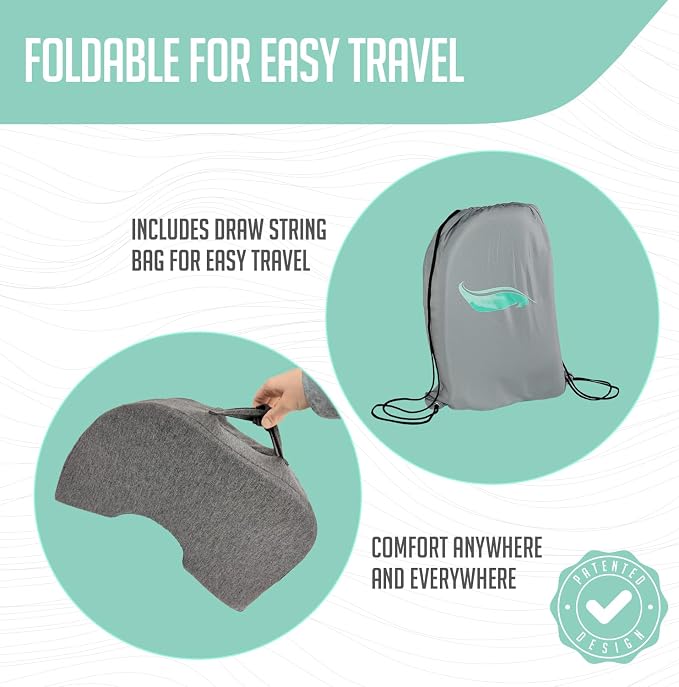 Premium Foldable Travel Tailbone Seat Cushion - Image 3