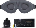 MZOO Sleep Eye Mask for Side Sleeper Men Women, Zero Eye Pressure 3D Sleeping by MZOO
