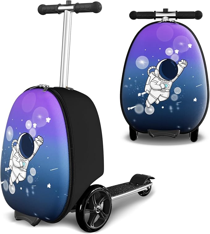 2-in-1 Ride-On Scooter Suitcase, Scooter Luggage by Baotree