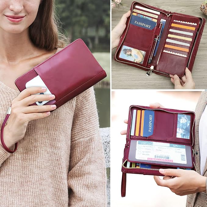 CONTACTS Travel Passport Wallet - Image 2