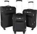 3-Piece Softside Expandable Luggage Set by WireHot