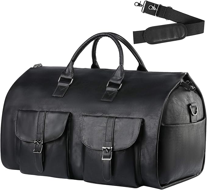 seyfocnia Convertible Travel Garment Bag, Carry on Garment Duffel Bag by Seyfocnia