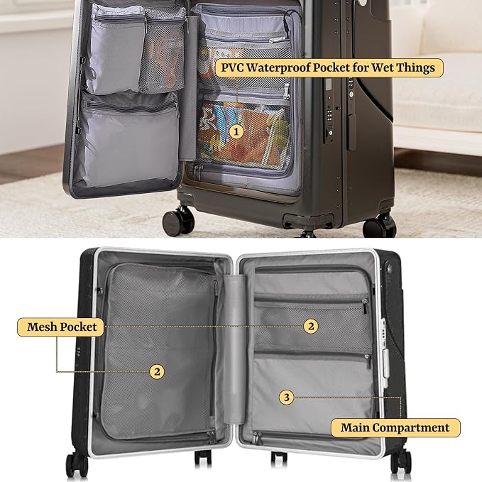Hardshell Carry On Suitcase - Image 5