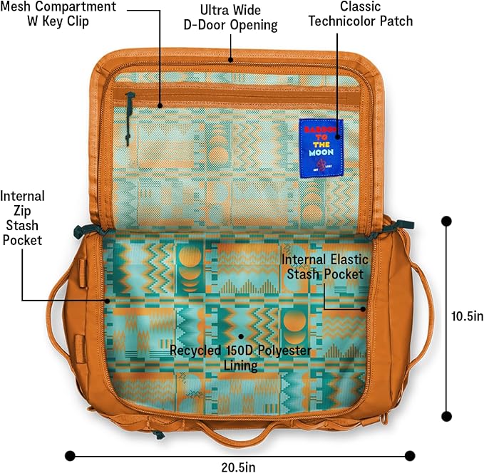 Baboon to the Moon Go-Bag Small 40L – Detachable Straps, Small Duffle Bag - Image 4