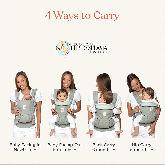 Ergobaby Omni Classic Baby Carrier Newborn to Toddler - Image 2