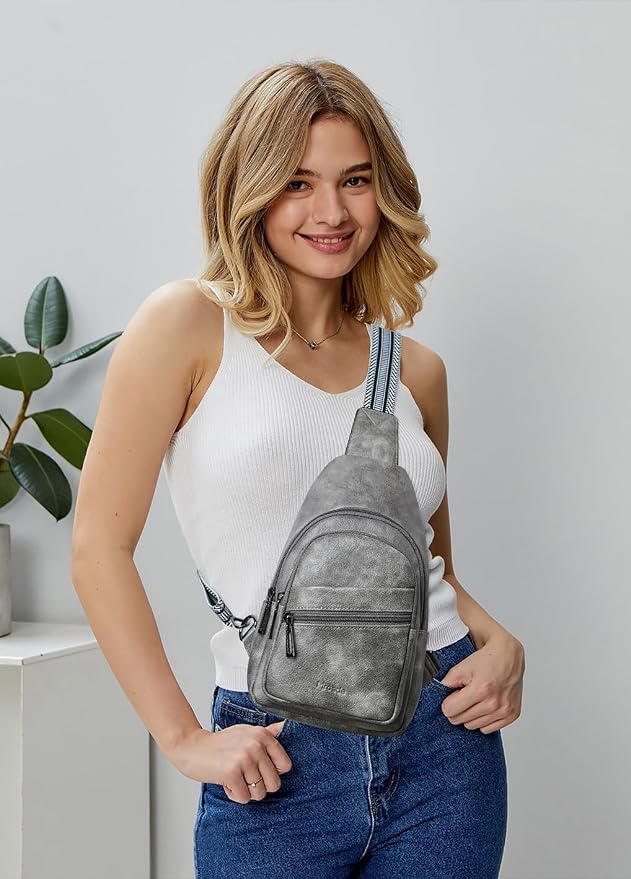 Sling Bag Crossbody Bags for Women Small Cross Body Bag Fanny Packs Chest Sling - Image 2