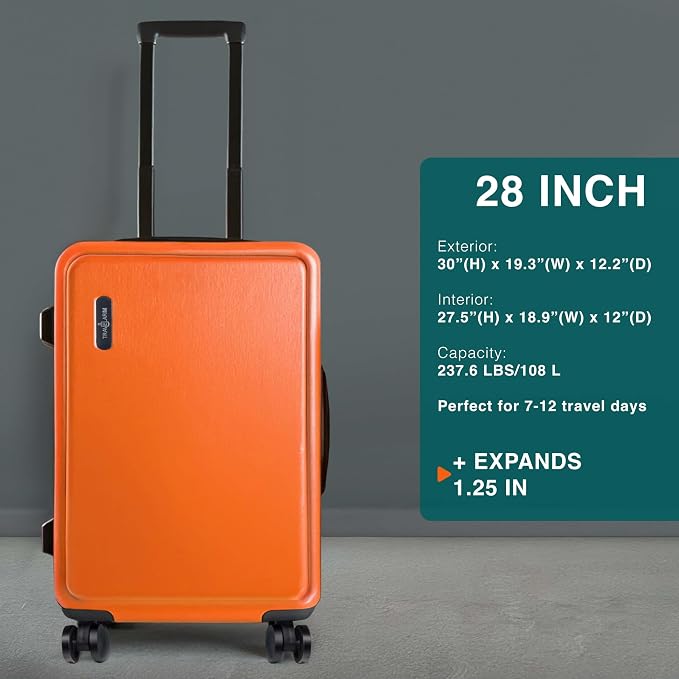 Luggage Sets 2 Piece, 24 Inch Suitcase and 28 Inch Luggage - Image 3