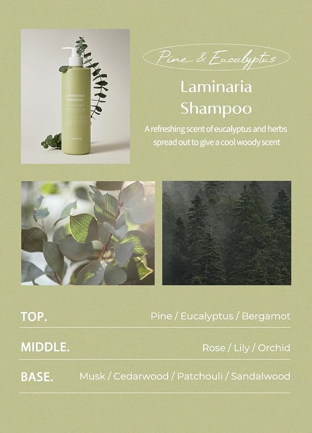 laferme Laminaria Shampoo with Organic Ingredient, Korean Clarifying Shampoo - Image 6