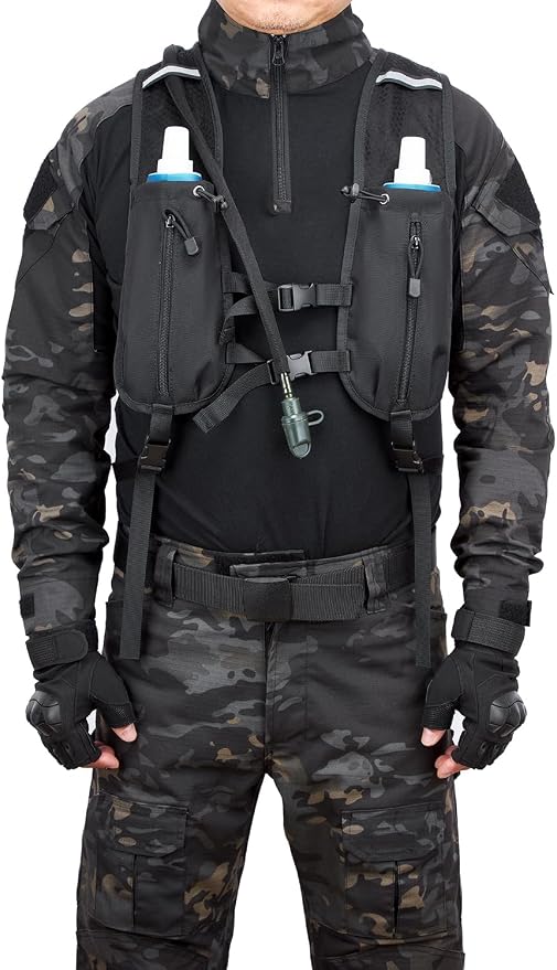 ATBP Running Hydration Vest Pack Thermal Insulation 3L TPU Water Bladder - Image 6