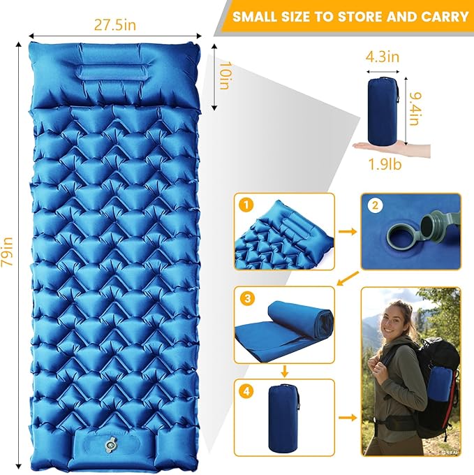 Sleeping Pad, Compact Sleeping Pad - Image 5