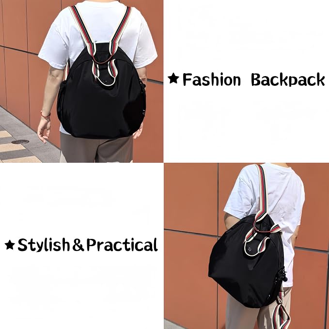 Backpack with Laptop Compartment, Cute Large Capacity Leisure Backpacks - Image 4