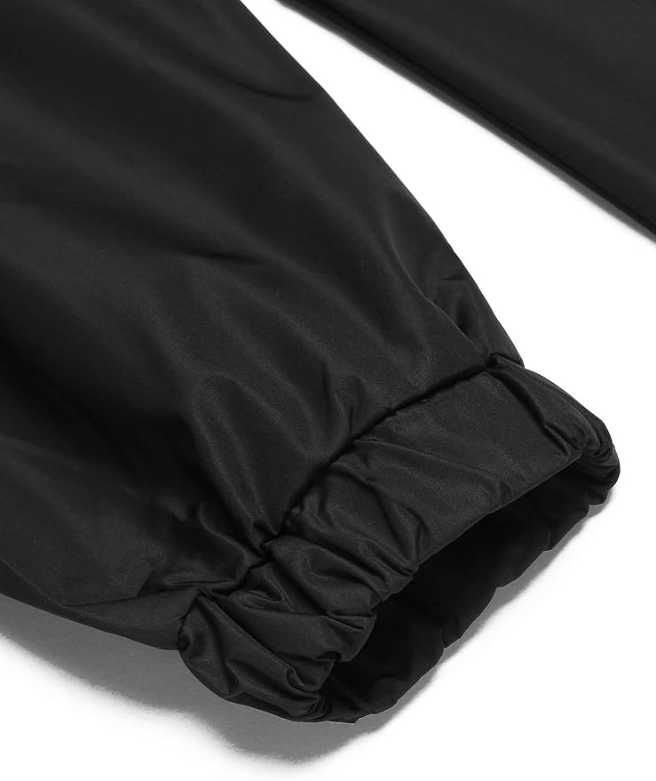 COOFANDY Men's Long Raincoat Ligtweight Rain Jacket Waterproof Outdoor Jackets - Image 6