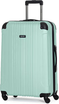 Kenneth Cole REACTION Out of Bounds, Mint Blue, 28-Inch Checked by KennethCole