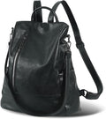 Women Backpack Purse PU Leather Anti-theft Casual Shoulder Bag Fashion Ladies by Unknown