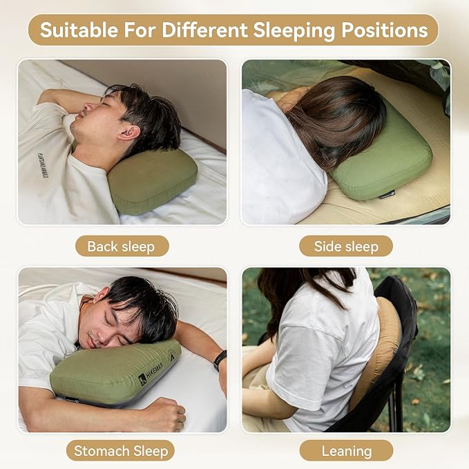 HIKEMAN Camping Memory Foam Pillow - Image 5