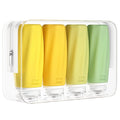 Morfone Travel Bottles for Toiletries, 3oz Tsa Approved Travel Size Containers by Morfone