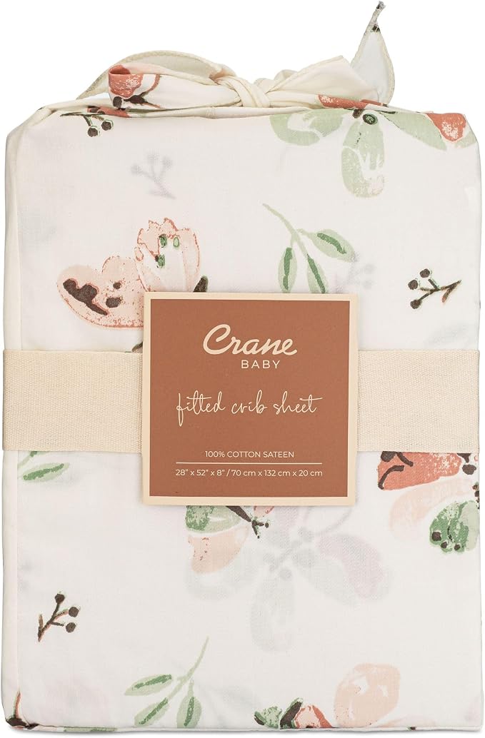 Crane Baby Crib Sheet - Image 7