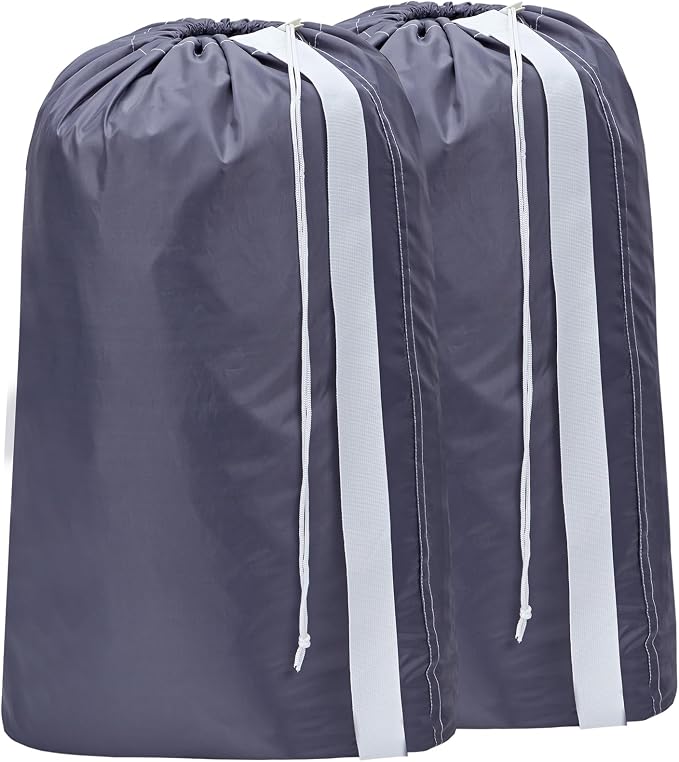 HOMEST 2 Pack XL Nylon Laundry Bag by HOMEST