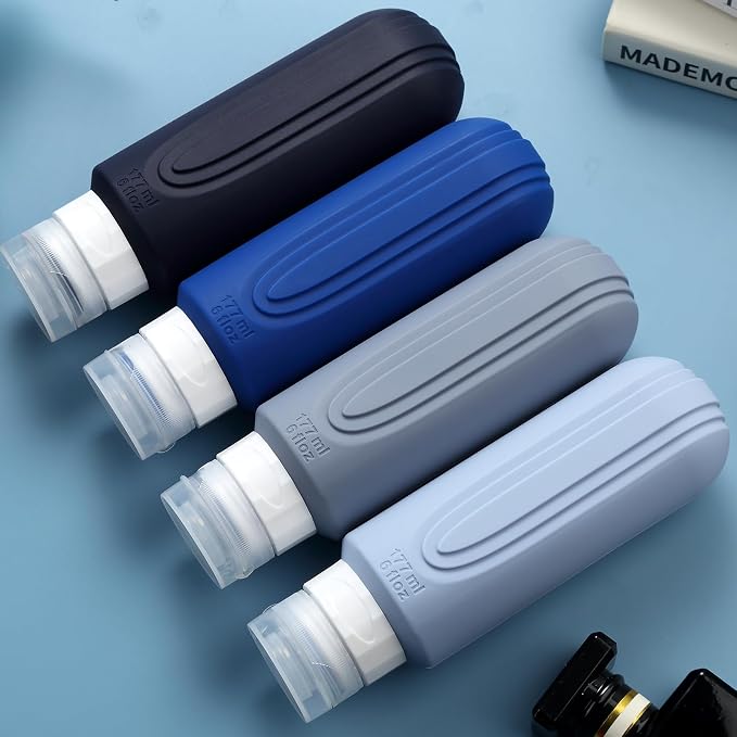 Travel Bottles for Toiletries, Large 6oz Oversize Containers, BPA Free Leak - Image 6