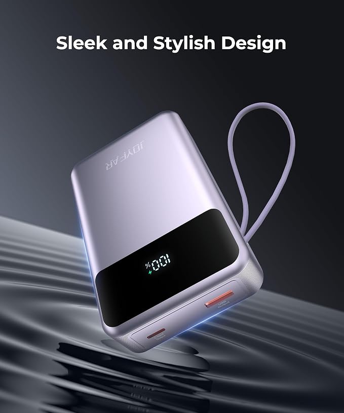 Portable-Charger-Power-Bank Travel Essentials Battery Pack USB C 30000mAh Built - Image 8