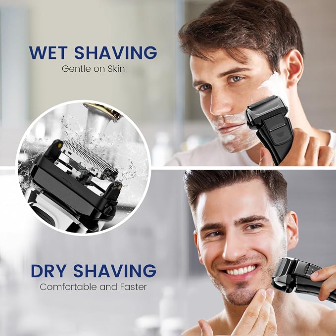 PRITECH Foil Shaver for Men, Electric Razor - Image 2