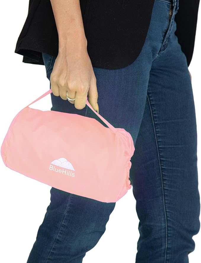 BlueHills Ultra Compact Travel Blanket 2 Pack Large Soft Cozy Portable Blanket - Image 7
