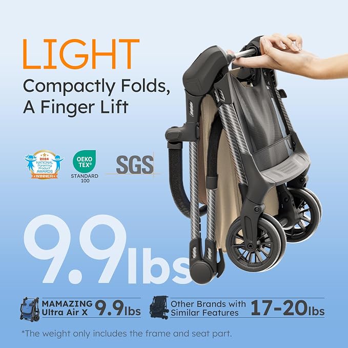 MAMAZING Ultra Air X Travel Stroller - Image 4
