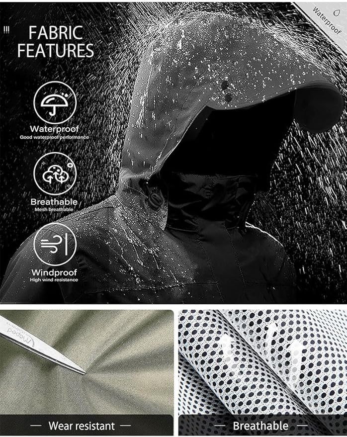 iCreek Rain Suit Waterproof Jacket - Image 3