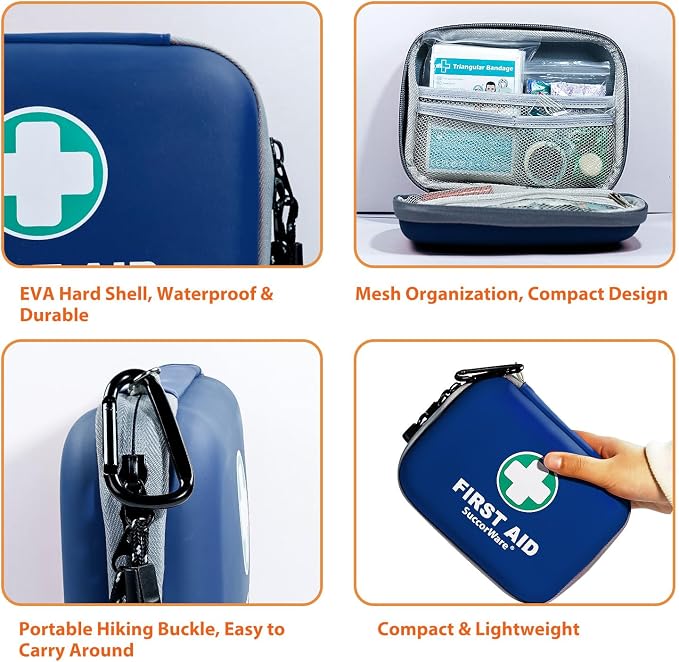 150 Pieces Mini First Aid Kit - Image 4