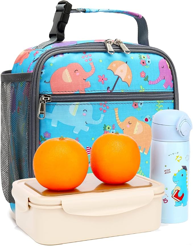 FlowFly Kids Lunch box Insulated Soft Bag Mini Cooler Back to School Thermal - Image 6