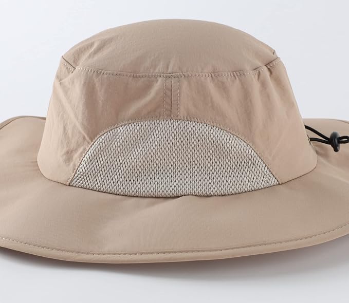 Home Prefer UPF50+ Mens Sun Hat Wide Brim Fishing Hat - Image 4
