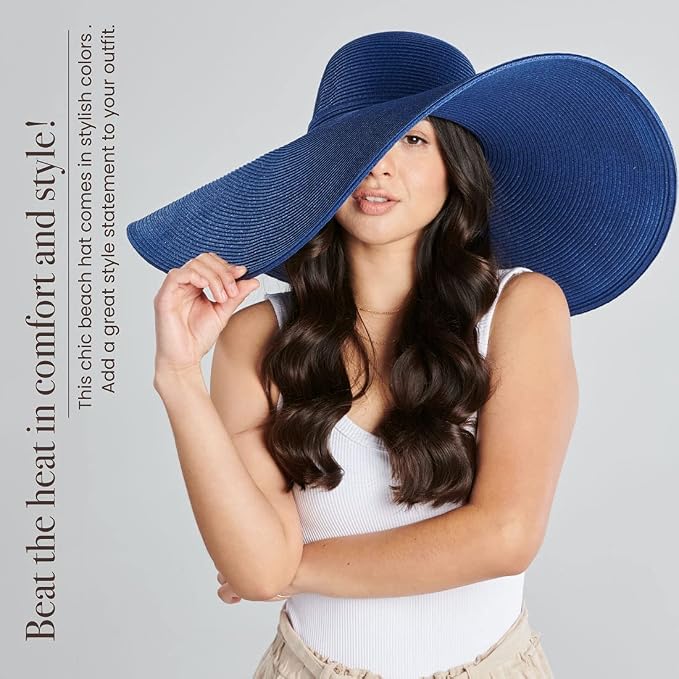 San Diego Hat Company Women's Ultrabraid X-Large Brim Hat, Adjustable Sun Hat - Image 5