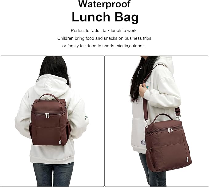 NOL Natural Organic Lifestyle Insulated Lunch Bags - Image 6