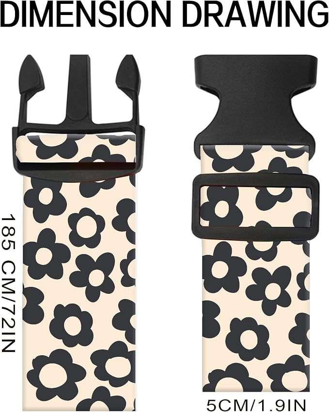 Luggage Straps for Suitcases, Adjustable Travel Belt, Durable Wide Luggage Strap - Image 6
