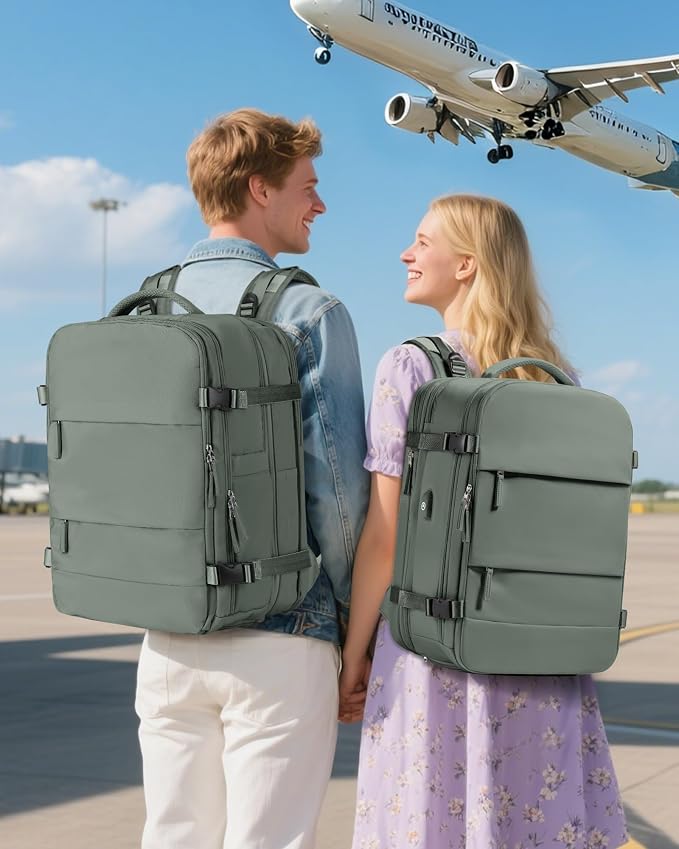 Vacuum Backpack With Vacuum Compression, Expanded Travel Laptop Backpacks - Image 9