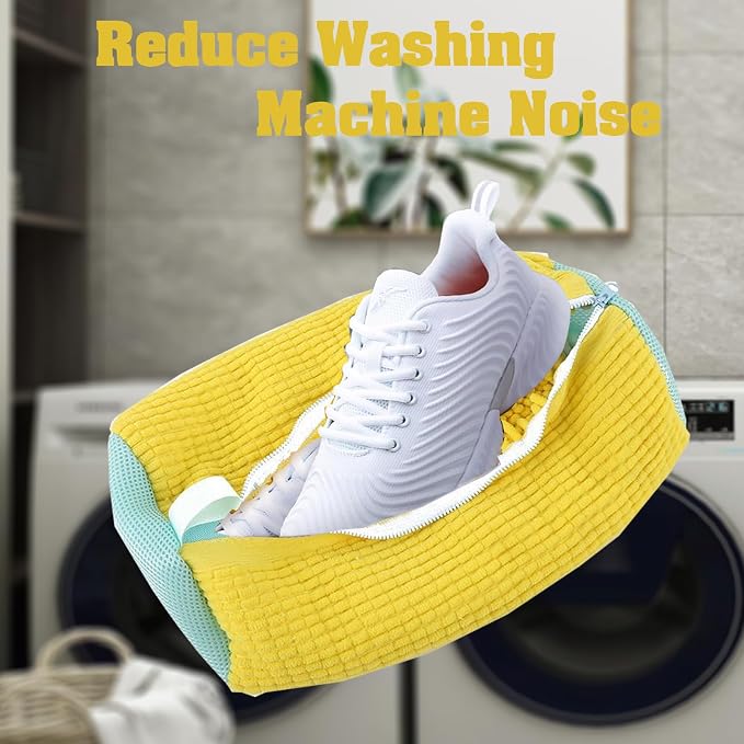 Shoe Washing Machine Bag 2PCS，Laundry Shoe Bag - Image 7
