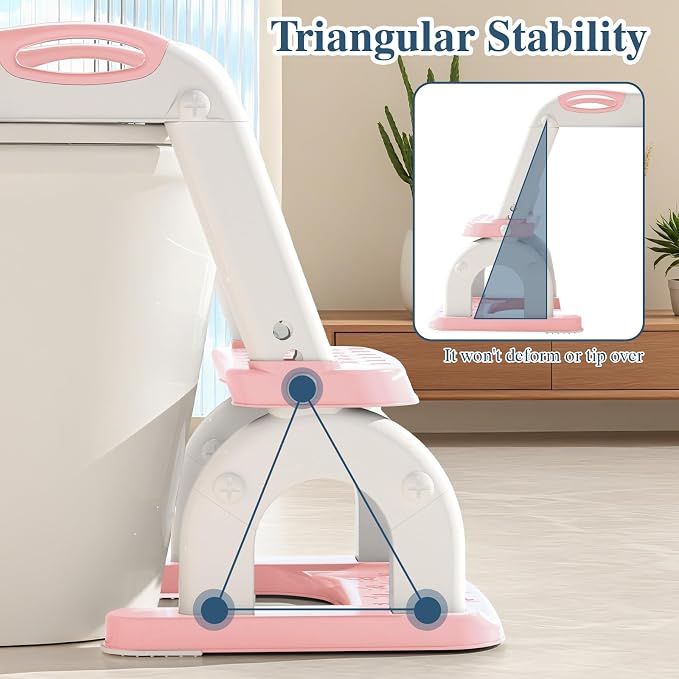 Potty Training Seat for Toddlers, Adjustable Height 2-in-1 Potty Training - Image 3