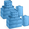 Reginary 6 Set Travel Packing Cubes Luggage Organizer Set Lightweight Suitcase by Reginary
