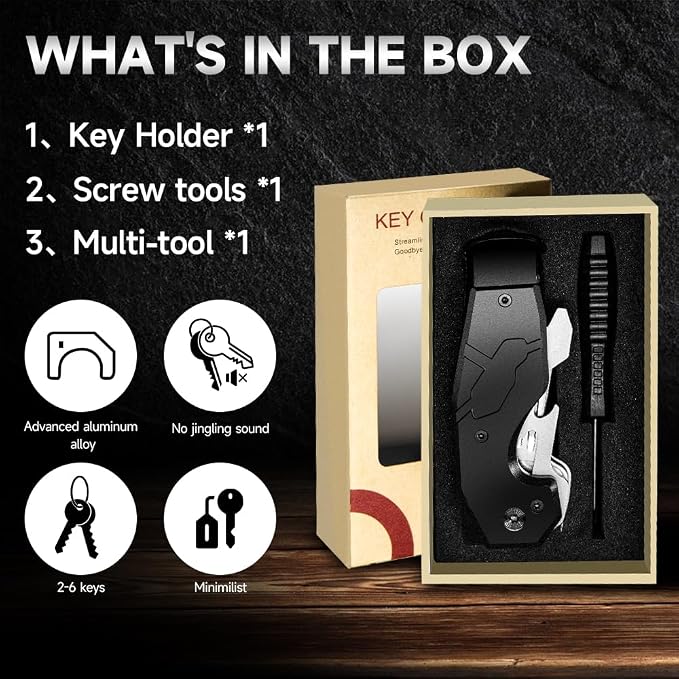 Zeeker Compact Key Organizer Keychain - Image 9