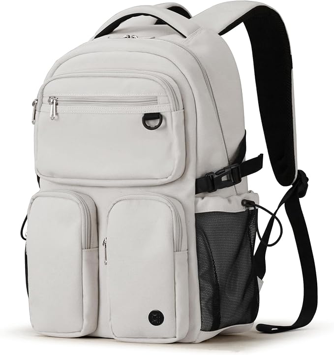 mixi Travel Laptop Backpack, Lightweight Durable School Bookbag Men Woman 15.6" by MIXI