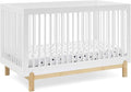 Delta Children Poppy 4-in-1 Convertible Crib, Bianca White/Natural by DeltaChildren