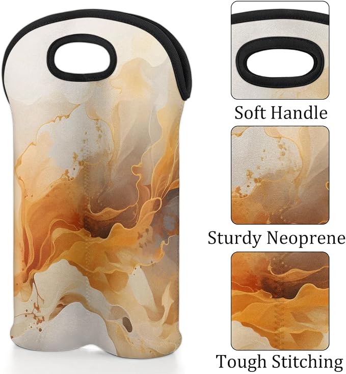 Wine Carrier Tote Personalized Bag - Image 3