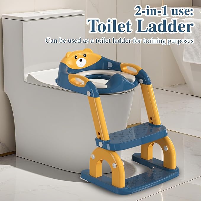 Potty Training Seat for Toddlers, Adjustable Height 2-in-1 Potty Training - Image 4