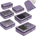 ECOHUB 7 Set Packing Cubes Tear-Resistant Luggage Packing Organizers by ECOHUB