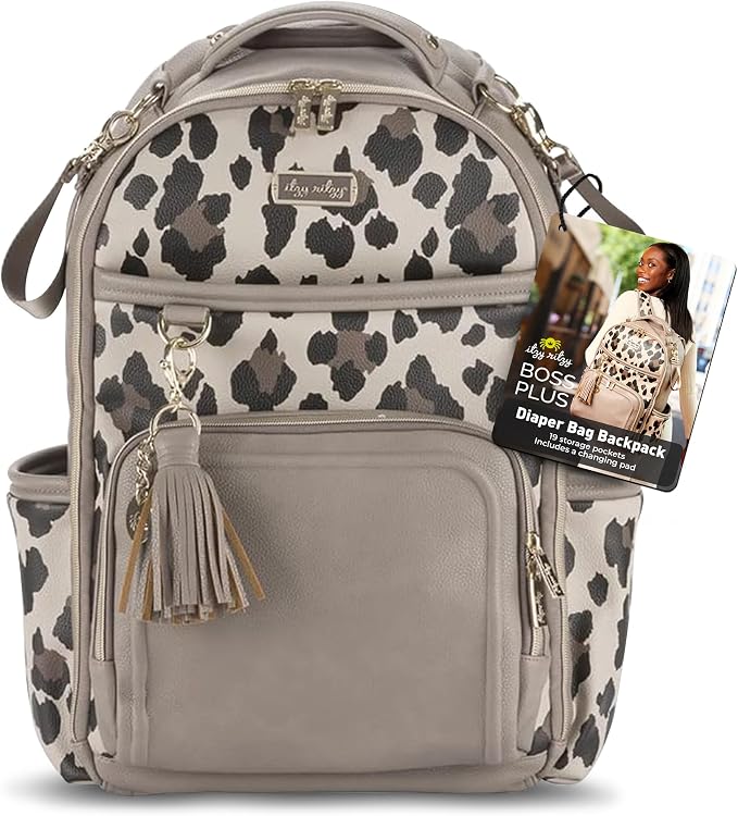 Itzy Ritzy Diaper Bag Backpack – Large Capacity Boss Plus Baby Backpack Diaper by ItzyRitzy