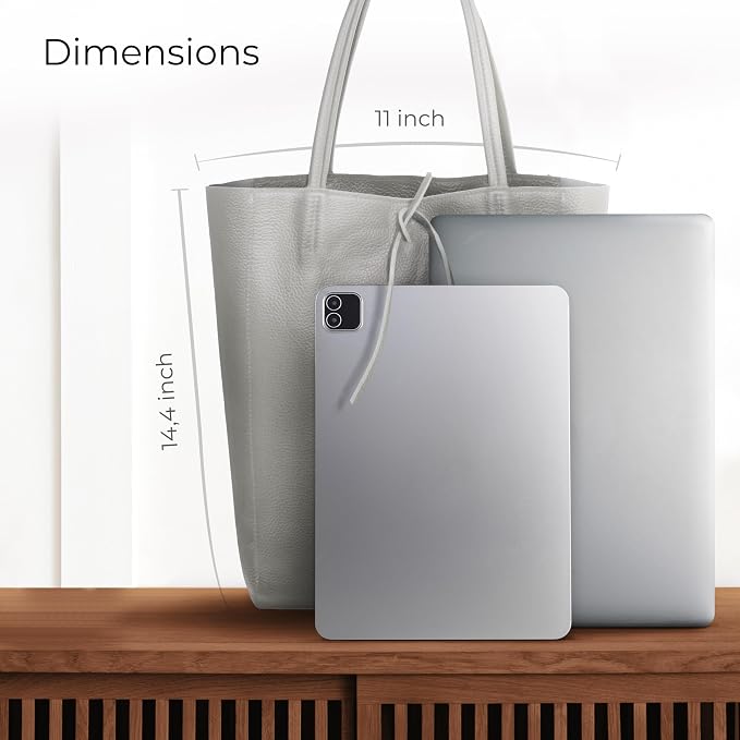 Italian Calf Leather Tote for Women - Image 2