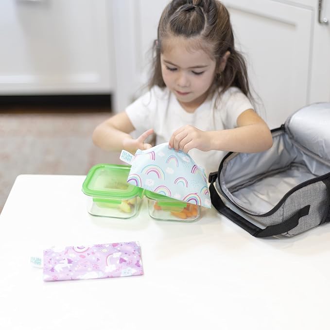 Bumkins Reusable Snack Bags, for Kids School Lunch and for Adults Portion - Image 3