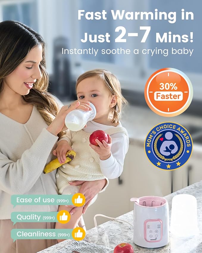 GROWNSY Bottle Warmer, Fast Baby Bottle Warmer - Image 2