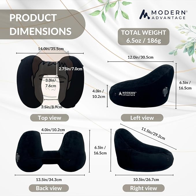 Modern Advantage Inflatable Travel Pillow - Image 3